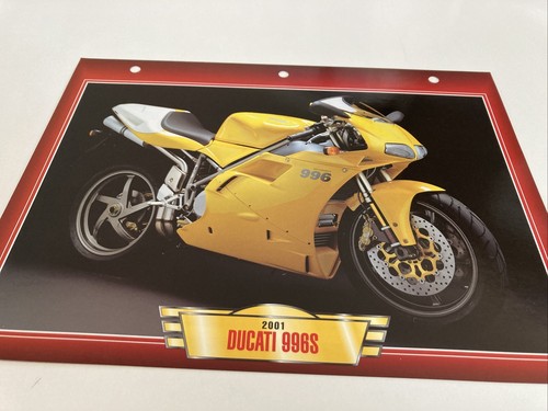 Ducati 996s 2001 996 - 996, fiche