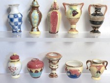 FEVES  VASES  D' EXCEPTION  LISERÉ  OR  -  SERIE  COMPLÈTE  1999  -  RECTO/VERSO