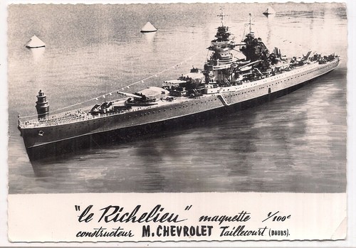 Richelieu maquette 1 100e - le, ,