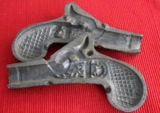 Ancien et rare moule à sucre ou chocolat en plomb/étain vers les 1900/1930 