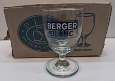 BERGER BLANC pastis 6 verres dans leur carton d'origine no ricard