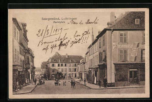 Cpa saargemünd lothringen - cpa, /lothringen