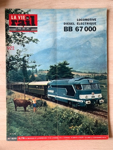 Vie rail 922 du - vie, n°922