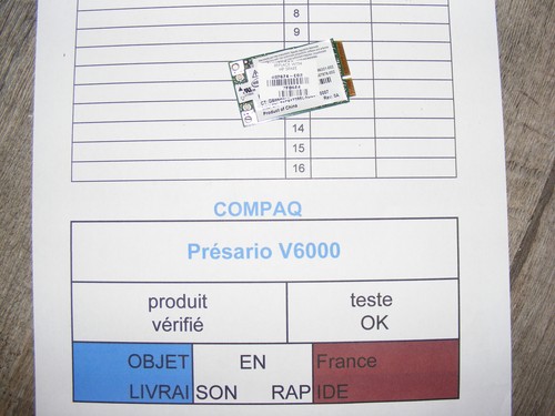 Carte wifi pour compaq - wifi,