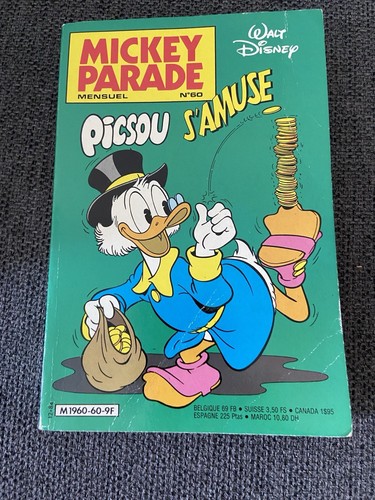 Livre mickey parade mensuel - mickey, 60