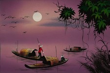 TABLEAU LAQUE ARTISANAT DU