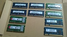 Lot de barrettes de mémoire