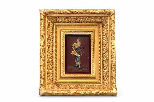 Tableau miniature ancien - ,