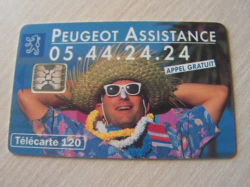 Télécarte peugeot - ,