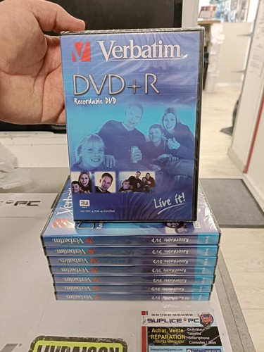 Dvd verbatim neuf sous - rw,