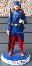 Figurine Le Fantassin 1914 Nem En Résine, Poilu, WW1, Militaria, 14-18