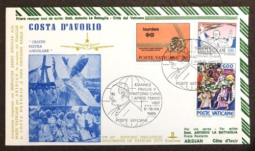 Fdc vatican pope - fdc,,