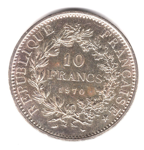Francs hercule 1970 en - hercule,