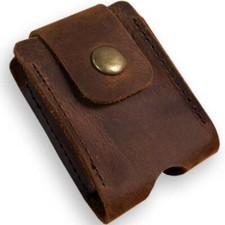 Étui Housse de Protection en Cuir véritable pour Briquet Zippo et Autre Briqu...
