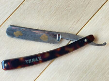 Ancien Rasoir Coupe Choux Tenax THIERS ISSARD 69 Loup et Bélier n°168 avec boite