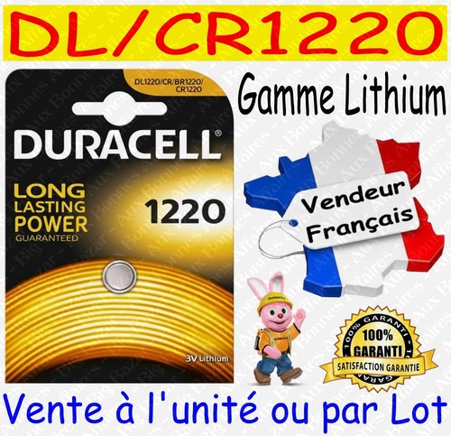 Piles boutons cr1220 - cr1220, duracell