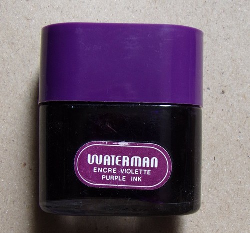 Ancien flacon waterman encre - waterman,