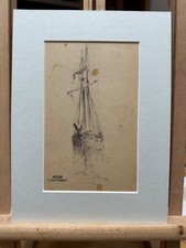 Étude de Voilier en mer par