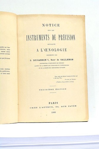 Livre ancien notice - livre,