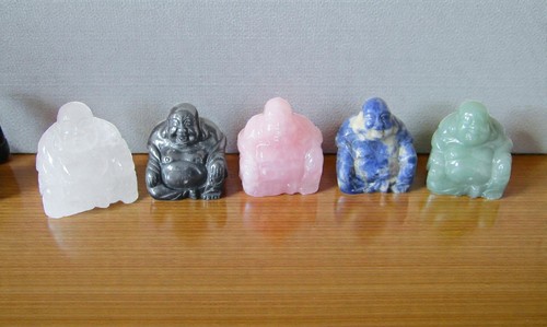 Lot bouddha en pierre - de, 5