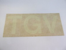 AUTOCOLLANT / STICKER  Vintage TGV / SNCF/ FRENCH TRAIN / TOP !