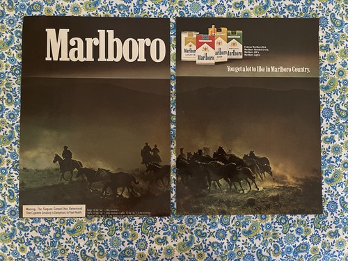 Marlboro red 1973 print - print, ad