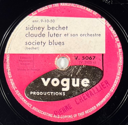 Sidney bechet claude - bechet,
