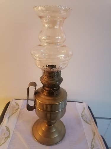 Lampe pétrole ancienne en - lampe,
