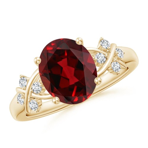 Angara bague solitaire ovale - solitaire,