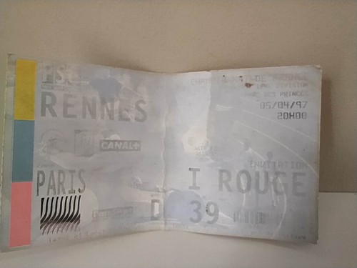 Ancien ticket billet - ancien,