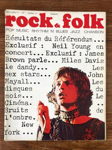 Revue rock and folk 51 - folk,