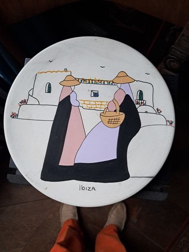 Ibiza assiette décorative - ibiza:assiette,