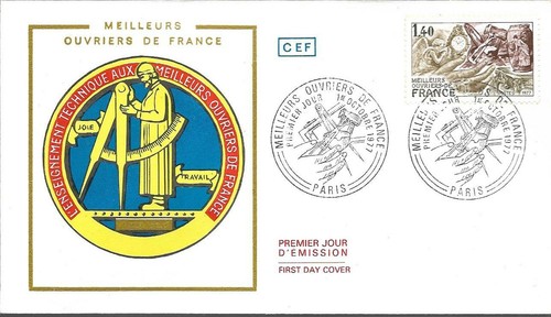 1952 enveloppe 1er - , jour