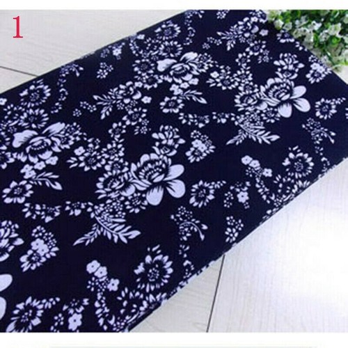 Coton bleu tissu imprimé - coton,