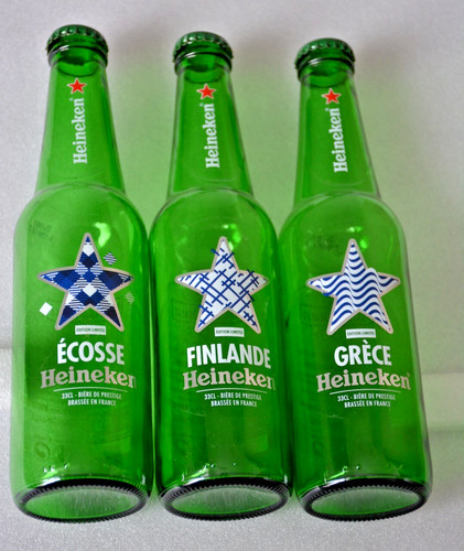 Heineken glass bottle - glass, 2017