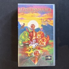 Cassette VHS Le Petit Dinosaure 2 Petit-pied Et Son Nouvel Ami
