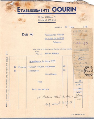 1950 ets gourin saumur - 1950,