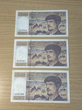 Lot De Trois Billets De 20