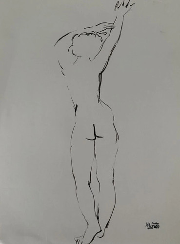 Superbe féminin drawing - féminin,