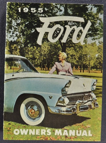 1955 ford owners manual - 1955,