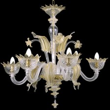 Lustre en verre de Murano 6