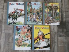 PRINCE  VALIANT 5 TOMES L'INTEGRALE EDITION SOLEIL PARFAIT ETAT