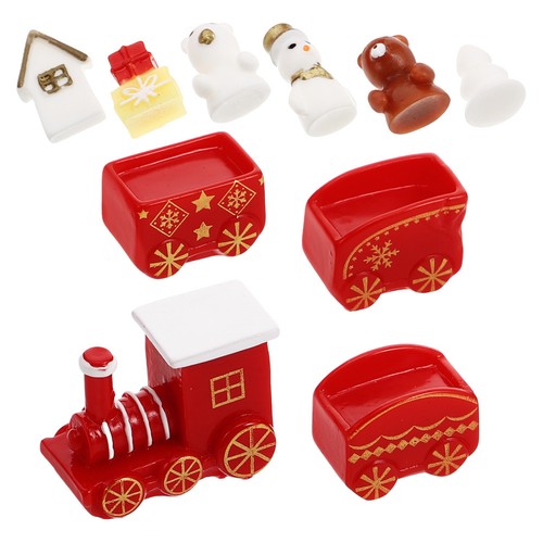 Pcs mini train - 10, bois