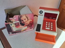 caisse enregistreuse rollet jouet plastique vintage dans son jus.