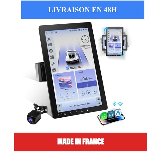 Autoradio din écran - 1, tactile