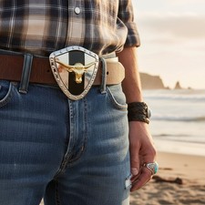 Tx Hommes Argent Métal