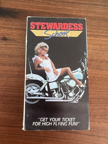 Stewardess school vhs - stewardess,