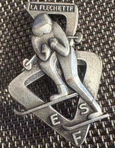 Médaille ski flèchette - de,