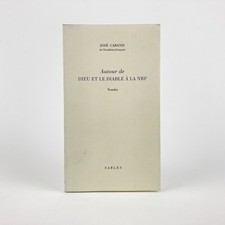 J. CABANIS : AUTOUR DE DIEU & LE DIABLE À LA NRF . SABLES, 1996 . EO 1/20 SIGNÉ