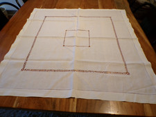 Linge ancien 1 Napperon Centre